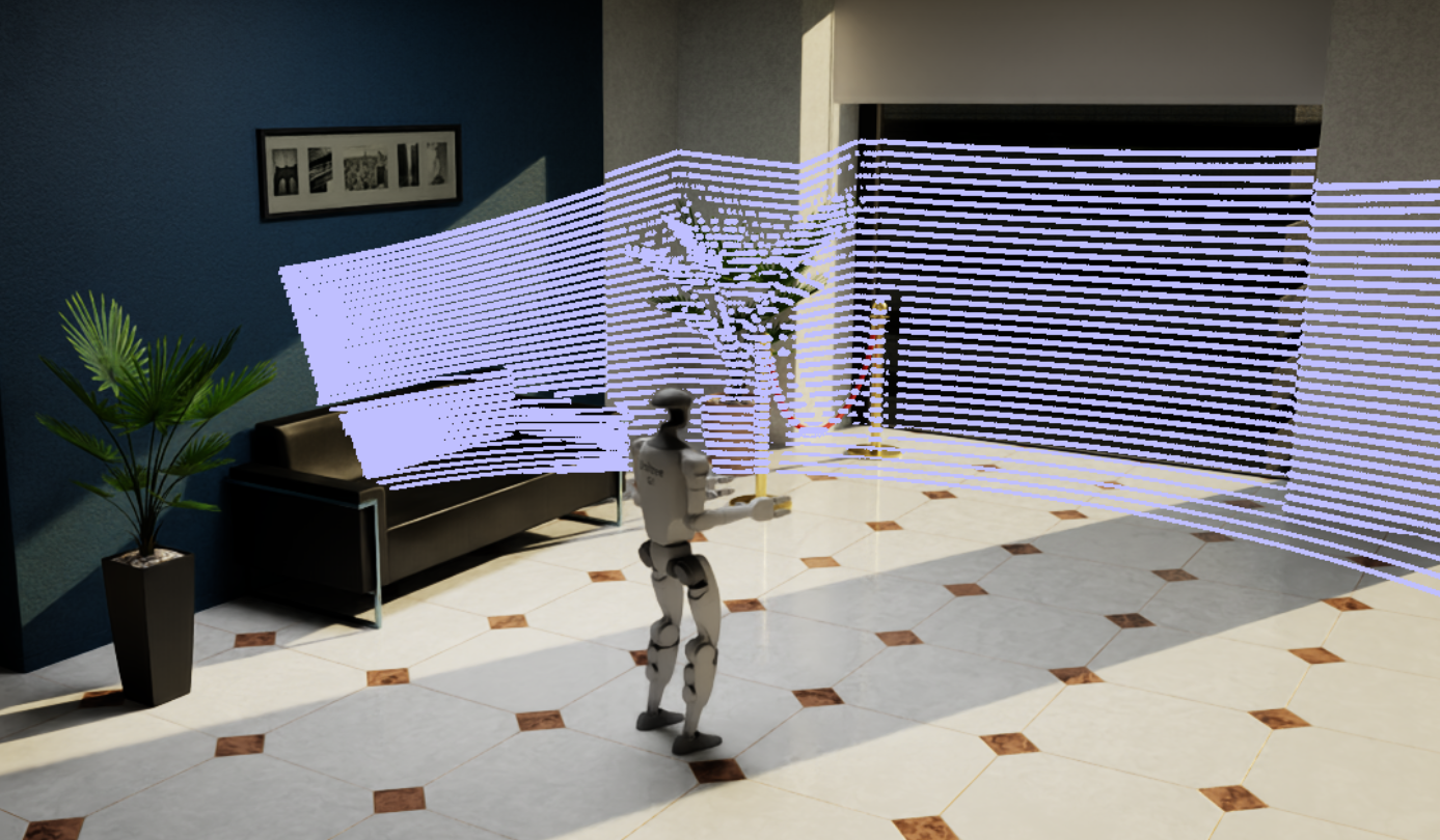 office g1 lidar sim